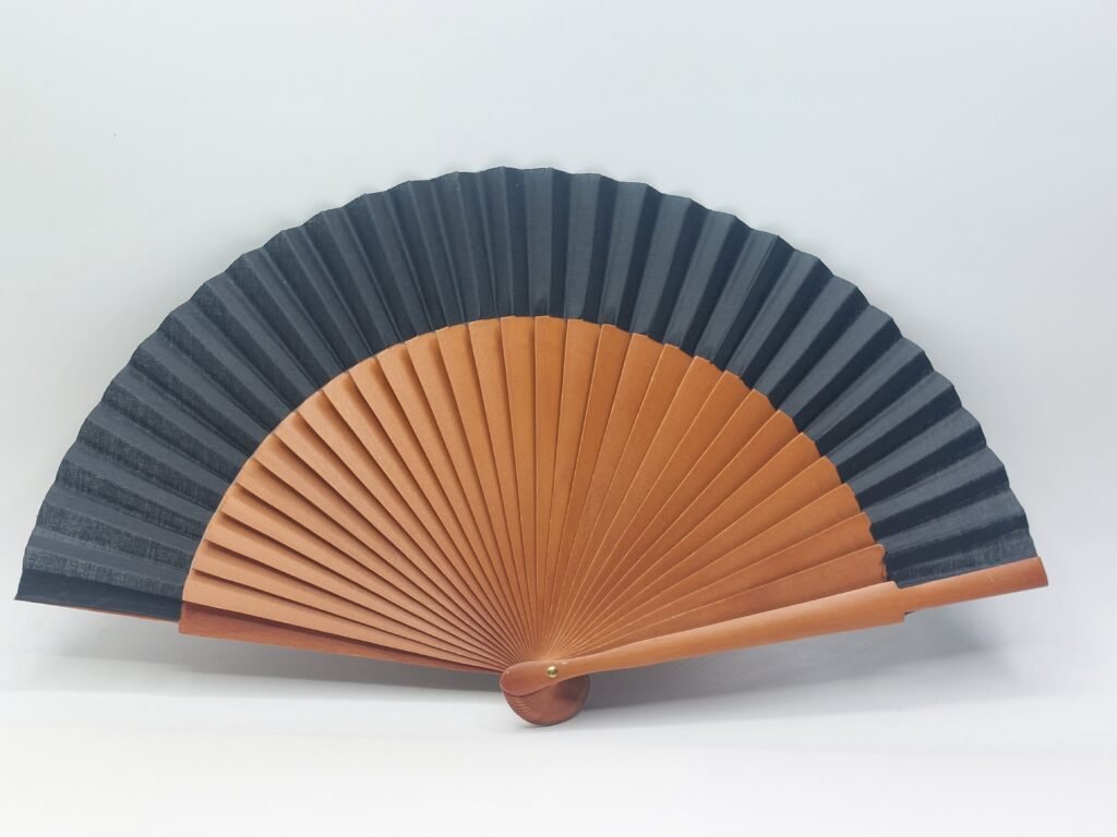 ventaglio puro legno nero