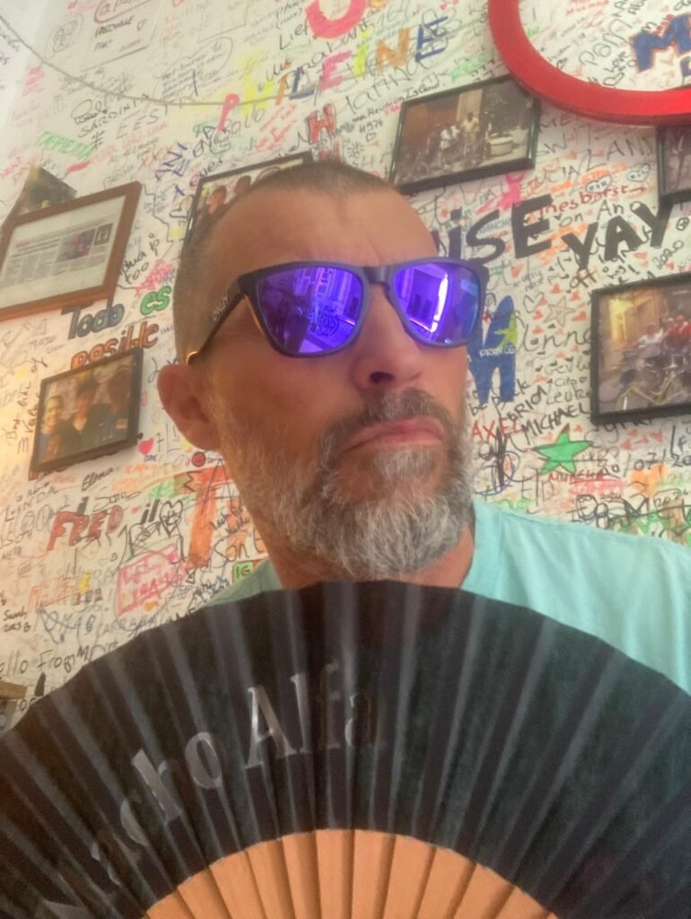 Pier con abanico para hombre