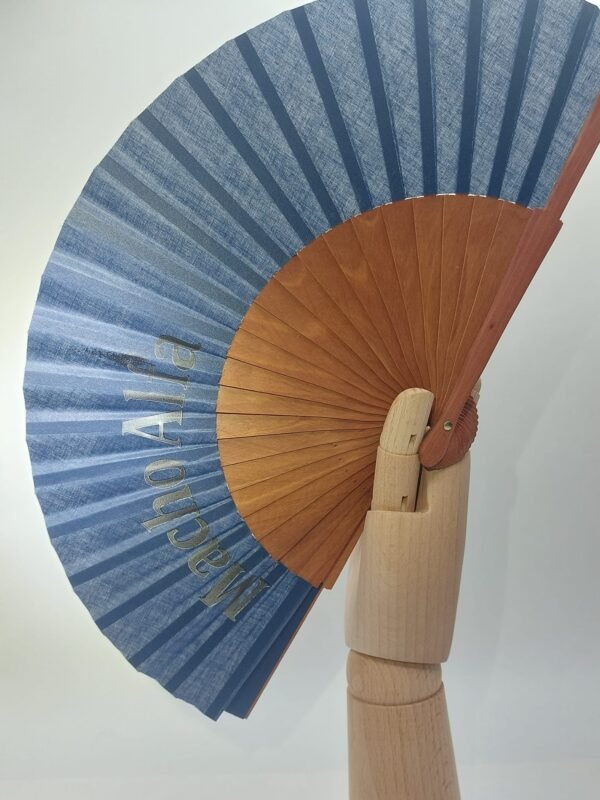 Abanico Macho Alfa Azul